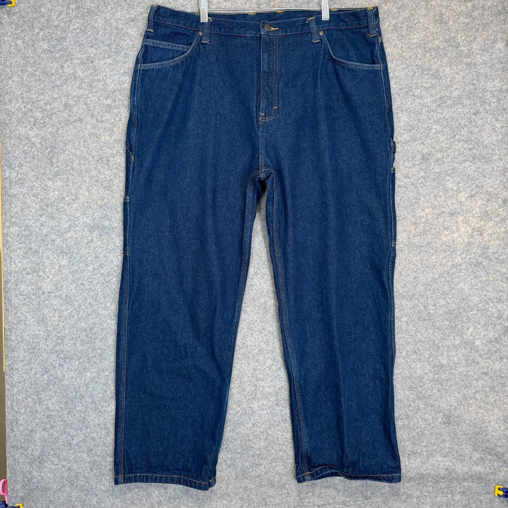 VTG Ben Davis 776 Carpenter Jeans‎ Mens 42 42x31 Heavyweight Workwear Dark Denim